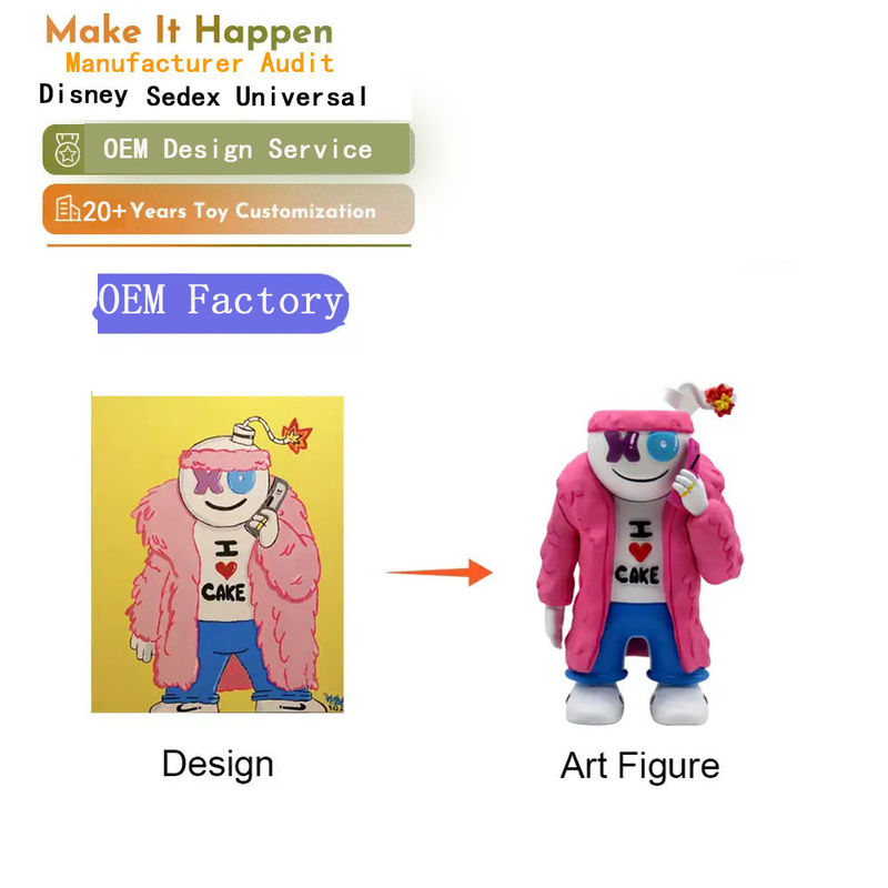 30-40 Gün Kalıp Zamanı Özel Plastik Oyuncak / PVC Oyuncak Unisex Cinsiyet Film TV Teması