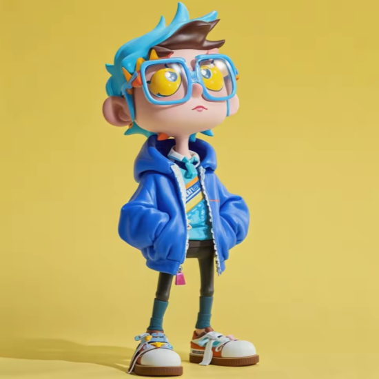 Custom Made Soft PVC 3D Promotional Cute Action Figures Blind Box Toy OEM Manufacture