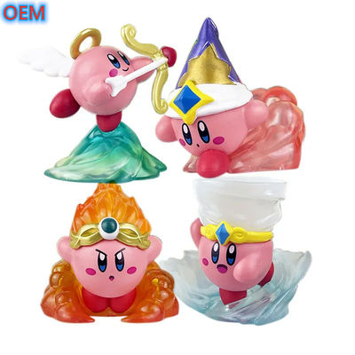 Koleksiyon 3d PVC Plastik Karikatür Figür Oyuncakları, OEM Özel Tatlı Anime Figür Oyuncakları