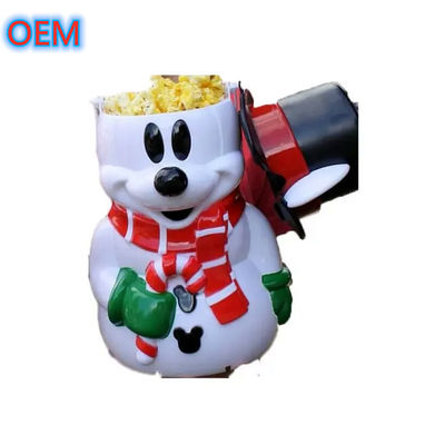 Karikatür Popcorn Kovası Özellik, OEM Tasarımı Yüksek Kaliteli Plastik Popcorn Kovası