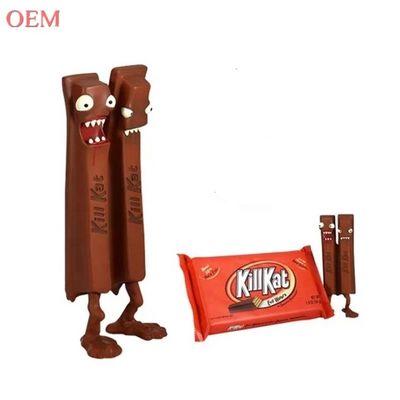 Özel Tasarım 3D Kill Kat Plastik Çikolatalı Vinil Resim