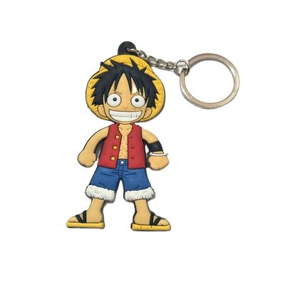 Özel Anime Anahtar Zinciri PVC Kolye Aksesuarları Karikatür Anahtar Halkası Anahtar Zinciri Oyuncak yapın