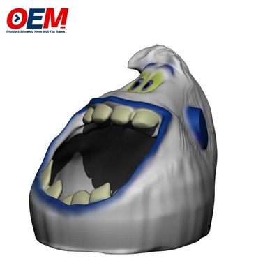 Özel PVC oyuncak OEM 3D konsepti Küçük ayaklı patlamış mısır kovası Gıda patlamış mısır kovası