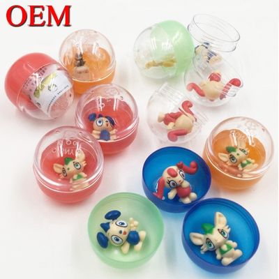Özel Tasarım Anime Resimleriyle Kapsula Top Çocuklar İçin Hediye OEM Yumurta Resim Oyuncağı