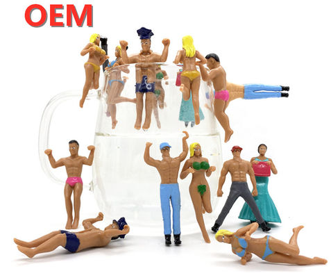 OEM Özel 3D Yeni Karikatür Kupası Dekorasyon Bebek Mikro Manzara Kupası Asılı Oyuncak Figürü