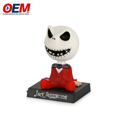 Özel Güneş Enerjisi Bobble Head Dans Oyuncağı OEM Skeletal Action Figures