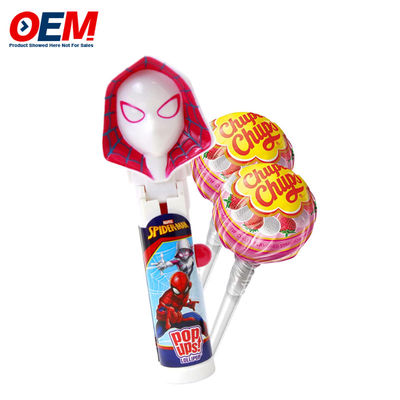 Pop-Up Lolipop Sahibi Plastik Şeker Oyuncak OEM Çocuk için Yaratıcı Lolipop Oyuncağı