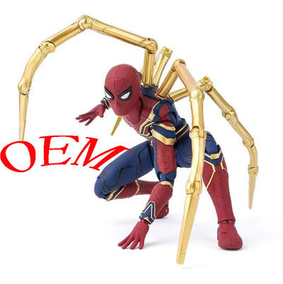 Özel Örümcek Adam Plastik Hareket Figürü Örümcek Adam Koleksiyoncu 15 cm Örümcek Adam Model Figürü