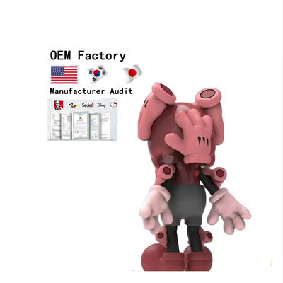Yapılmış Yumuşak PVC OEM Sanat Vinyl Resim Özel Tasarımcı Oyuncak Resim