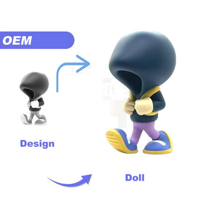 OEM Özel 3D Baskılı Aksiyon Figürleri Vinil PVC Oyuncak Sanat Figürü Özelleştirilebilir Tasarım