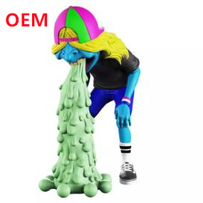 Özel Sanat Figürü Özel Vinil Reçine OEM Poli PVC Plastik Oyuncaklar Aksiyon Figürü